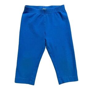 Hanna Anderson Kids Blue Cropped Leggings